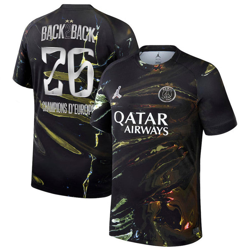 Maillot PSG Night Edition Jordan 2 étoiles - Back to Back 26 - Ligue des Champions