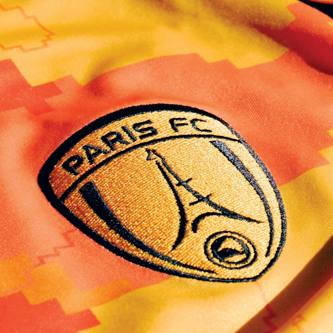 Maillot PARIS FC - PARIS X NINHO - Orange, Noir