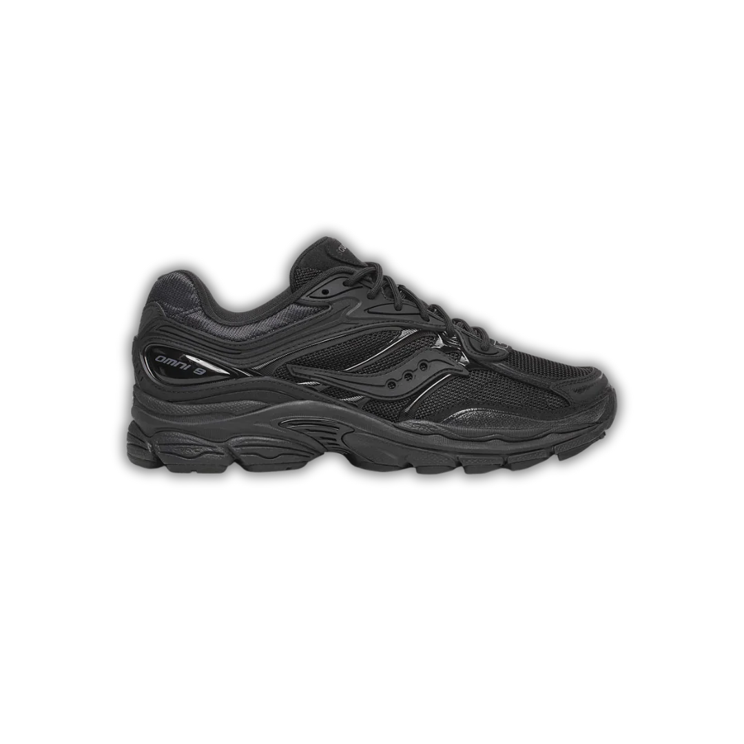 SAUCONY OMNI 9 BLACK DAIM