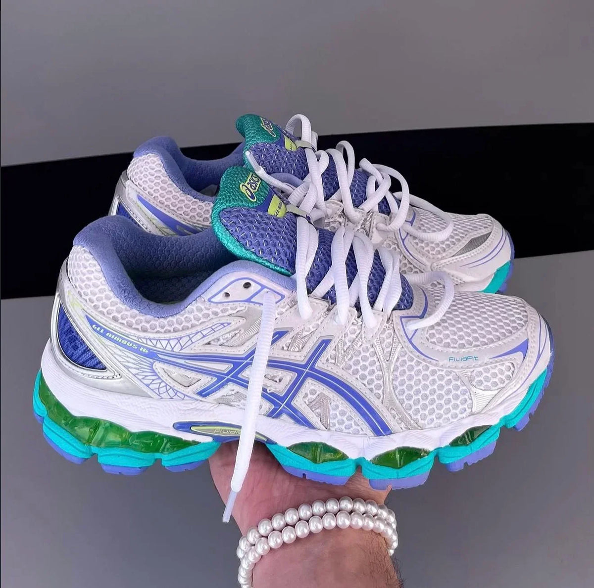 GEL NIMBUS 16 - AQUABLUE